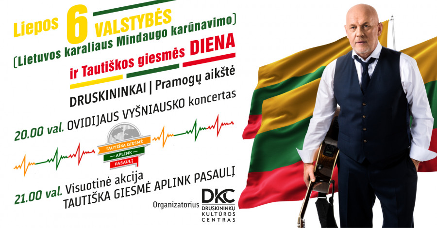 July 6th – the day of the coronation of the State/King Mindaugas and the National Anthem